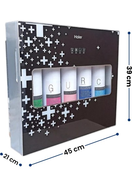 Çift Akışlı Su Arıtma Cihazı | 100GPD Ro Sistem | Ters Ozmoz | Slim Kasa (Üreticiden)