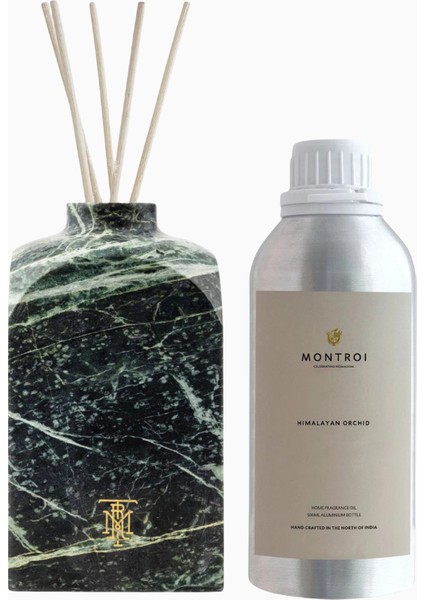Wild Jasmine Mughal Jade Reed Diffuser Set 500ML