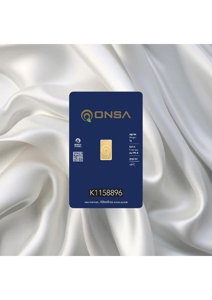 1 gr 24 Ayar Onsa Gram Altın fiyatları