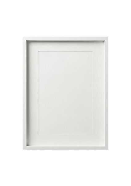 Beyaz Dekoratif Çerçeve 21X30 cm