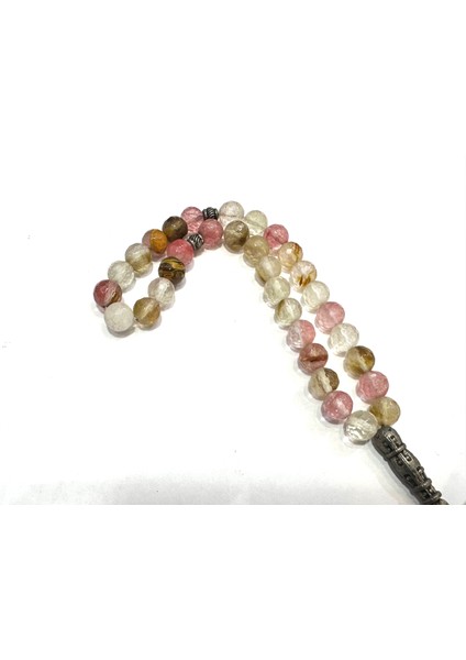 Doğal Taş Kuvars Pembe 8mm