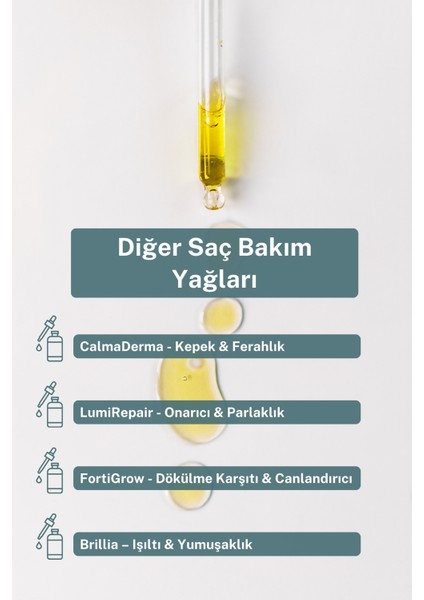 Volulight Hacim ve Yağ Dengesi 100 ml – Üzüm Çekirdeği & Amla Saç Bakım Yağı