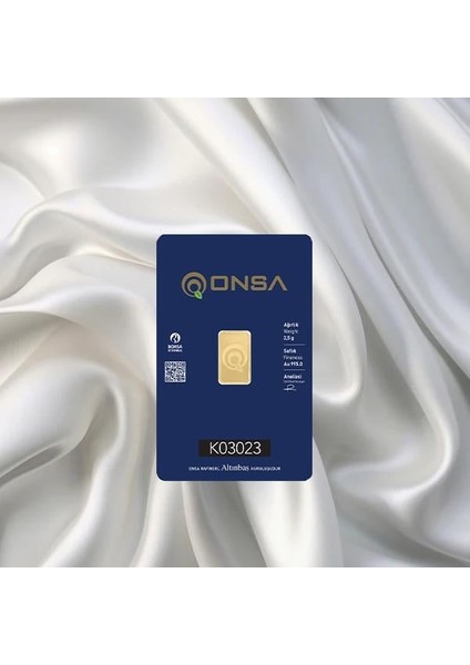 2.5 gr 24 Ayar Onsa Gram Altın fiyatları