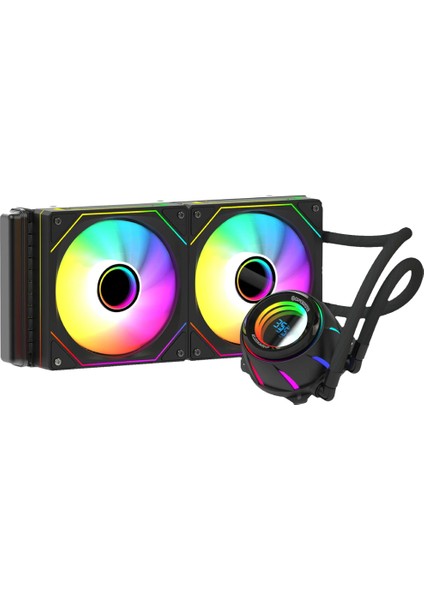 Blade 240B Argb 240MM Siyah Işlemci Sıvı Soğutucu GB-LCS-BL240B