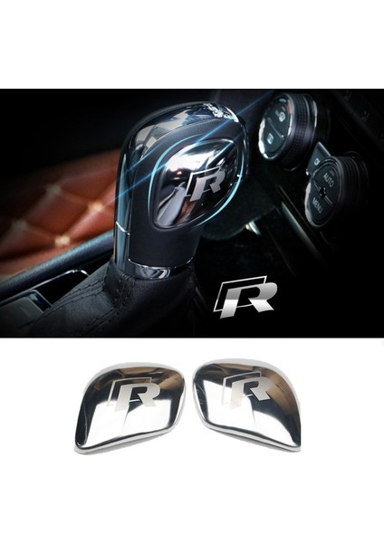 Şık Gümüş R-Vites Topuzu: Araç Iç Mekanıotovo Lüks Tasarım