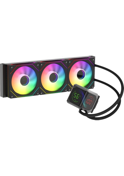 Sıght Pro 360B Argb Curved Ekran 360MM Siyah Işlemci Sıvı Soğutucu GB-LCS-SP360B