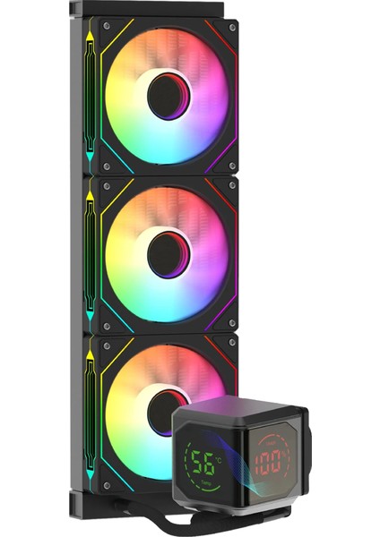 Sıght Pro 360B Argb Curved Ekran 360MM Siyah Işlemci Sıvı Soğutucu GB-LCS-SP360B fiyatları