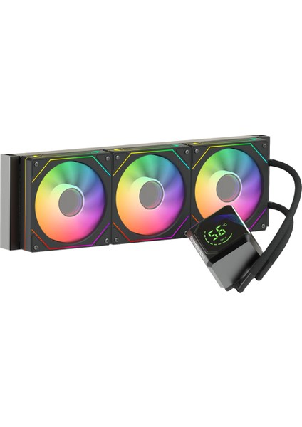 Sıght Pro 360B Argb Curved Ekran 360MM Siyah Işlemci Sıvı Soğutucu GB-LCS-SP360B indirimleri