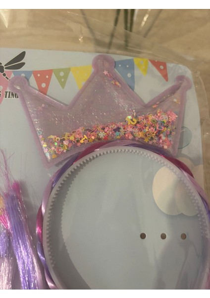 Işıklı Örgülü Kız Çocuk Taç fiyatları