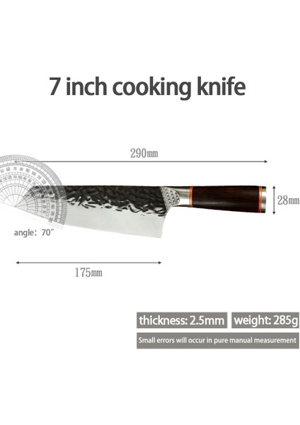 El Dövmesi Abanoz Ağacı Saplı Japon Tarzı Kritsuke Şef Bıçağı modelleri