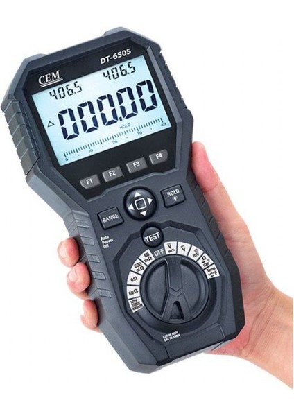 DT-6505 Multimetre + Mikroohmmetre + 1000V Izolasyon Testi fiyatları