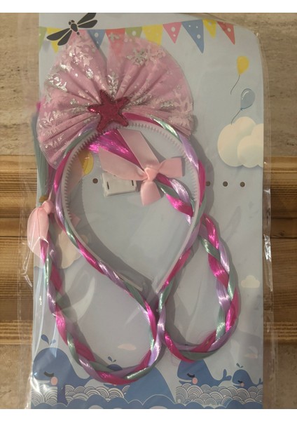 Işıklı Örgülü Kız Çocuk Taç fiyatları