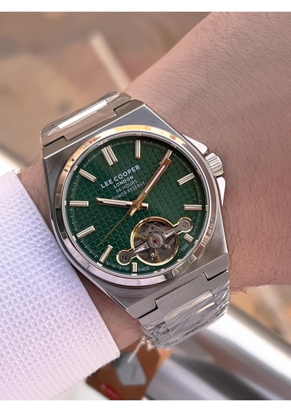 Otomatik Mekanizma Prx Kasa Italyan Bileklik Hediyeli 5 Atm Erkek Kol Saati OT.L08229.370 modelleri