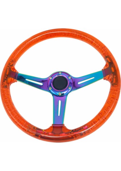 Oto Retro Kırmızı Direksiyon Sportif ve Estetik Tasarım