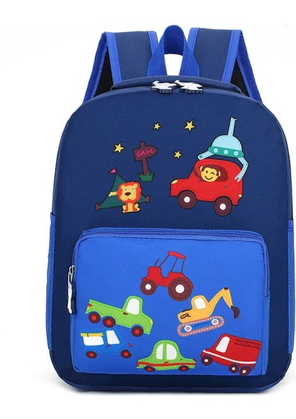 Karikatür Otomobil Anaokulu Sırt Çantaları Kişiselleştirilmiş Işlemeli Adı Çocuk Okul Çantaları Özel Adı Bebek Giden Atıştırmalık Bagscolor: Sarı/boyut: Isim Yok (Yurt Dışından)