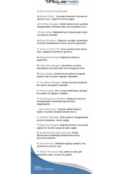 Premium Pompasız Su Arıtma Cihazı Ph 8-9 Montaj Dahil