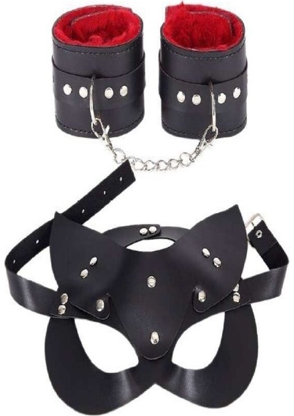 Kedi Kız Maskesi Kelepçe