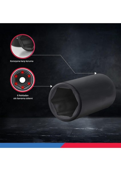 3/4 21MM Havalı Lokma Ağır Tip Lokma modelleri