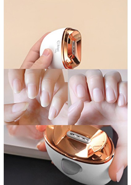 K-Baby 41 Bebek Tırnak Törpüsü Otomatik Tasarım Kompakt Beyaz Renkli Kullanım Kolaylığı