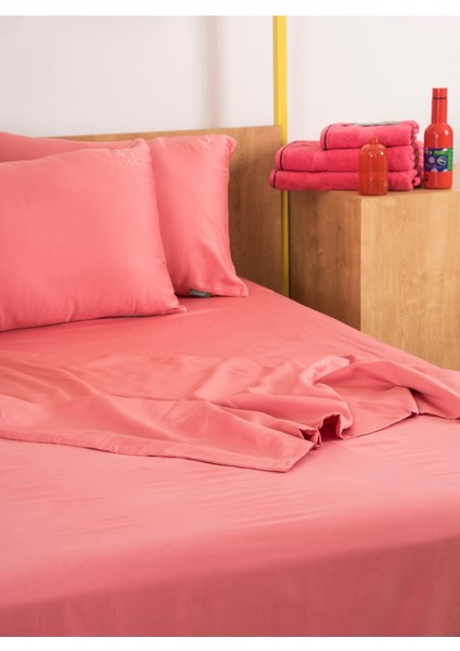 Pembe Tek Kişilik Nevresim Takımı fırsatları