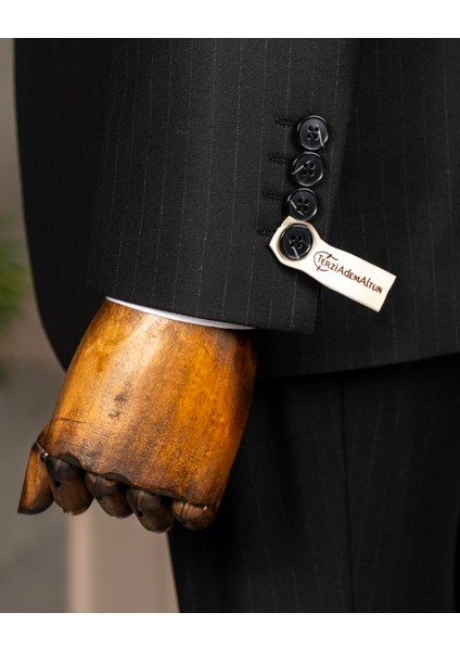 Italyan Stil Slim Fit Sivri Yaka Ceket Pantolon Takım Elbise Siyah T14758 indirimleri