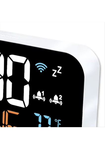 Tuya Wifi Saat Takvimi Akıllı Termometre Higometre Dijital LED Ekran Destek Wifi (Yurt Dışından) fiyatları