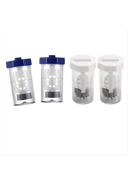 4 Adet Hidrojen Peroksit Kontakt Lens Temizleyici Kasa, Göz Ümit Lens Yıkama Makinesi, Seyahat Boyutu Havalandırılmış Evrensel (Yurt Dışından)