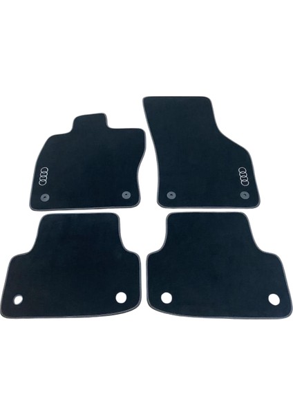 Oto Halı Paspas Seti Audi Q2 Serisi Modelleri Uyumlu Sline Sport Kaymaz & Şık Tasarım modelleri