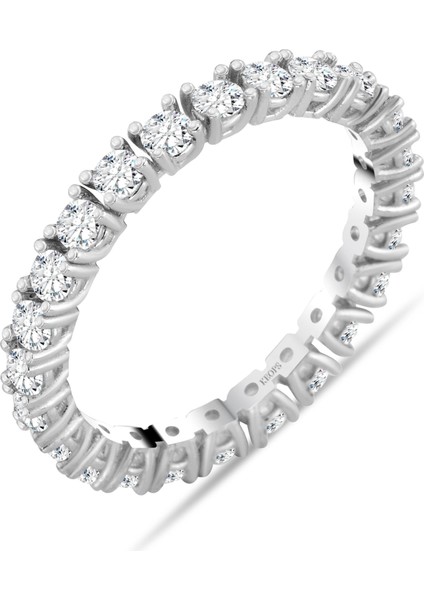 F Renk 1.10 Karat Pırlanta Tamtur Yüzük - Idl Sertifikalı fiyatları