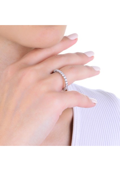 F Renk 1.10 Karat Pırlanta Tamtur Yüzük - Idl Sertifikalı modelleri