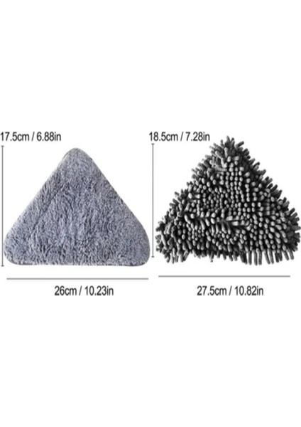 ( 3 Bezli ) Üçgen Mop Cam Silme ve Profesyonel Temizlik Seti Aparatı Paspas Mop indirimleri