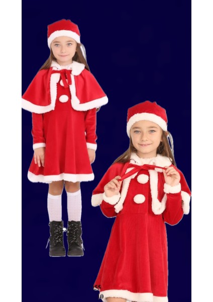 Yılbaşı Elbisesi ( Şal ve Şapkalı) modelleri