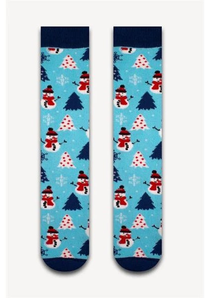 Mavi Kardan Adamlar Havlu Çorap