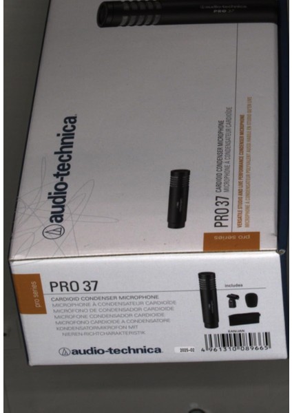PRO37 Küçük Diyafram Kardioid Enstrüman Mikrofonu, Siyah fiyatları
