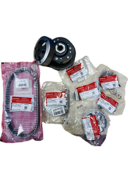 Activa 125 Orjinal Varyatör Bakım Seti (Kayış + Ön Varyatör + Arka Varyatör + Balata Sprey) fiyatları