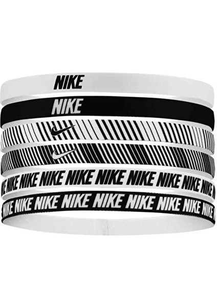Unisex Beyaz Flex Classic Headbands 6pk Printed Saç Bandı N.101.1930.189.OS