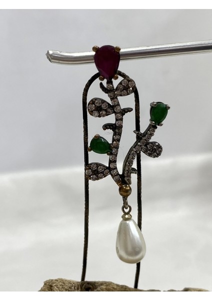 Gümüş Incili Kadın Kolyesi