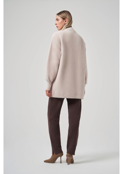 Cep Detay Angora Hırka 7008 Taş modelleri