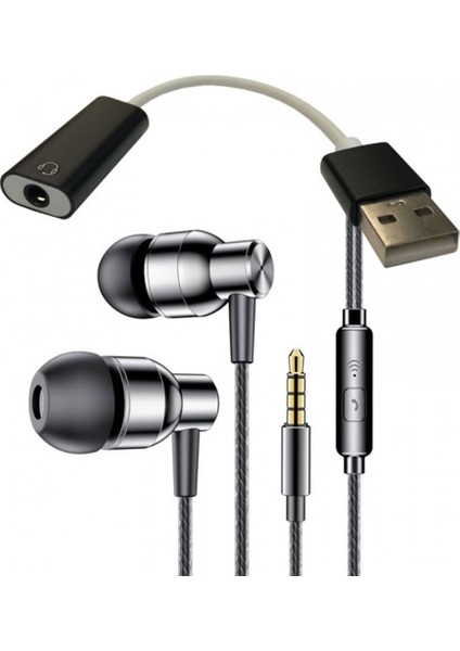 USB Harici Ses Kartı 7.1ch 3.5mm Mikrofonlu Kulaklık Tek Port Girişli modelleri