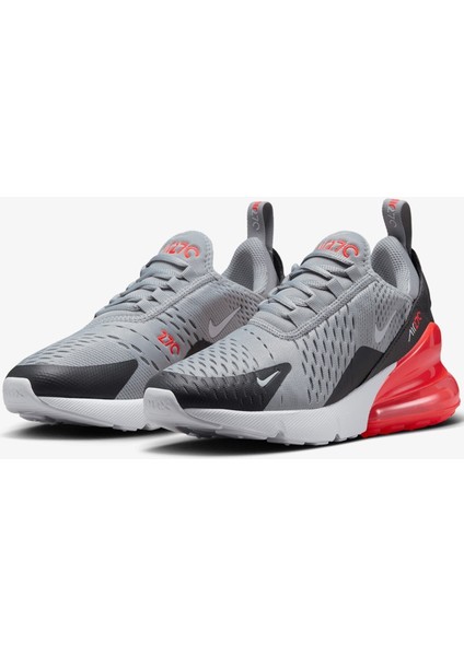 Air Max 270 Unisex Sneaker Gray Günlük Spor Ayakkabı Gri modelleri