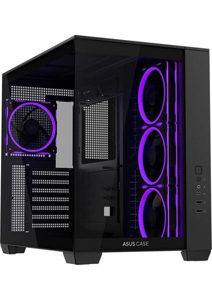 A32 Plus Panoramik Gaming Mid-Tower Pc Kasası Siyah