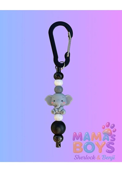 Sevimli Fil Figürlü Anahtarlık/çanta Aksesuarı