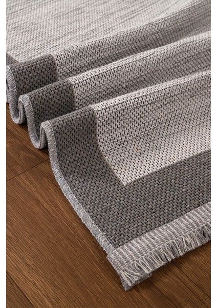 %100 Pamuk Yıkanabilir Modern Halı-Beyaz Gri Düz Desenli, Toz Tutmayan Yumuşak Dokulu, Salon-Yatak Odası-Çocuk Odası ,halı,pamuk Halı ,düz Çerçeve Desenli Halı ,yıkanabilir Halı ,