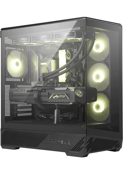 <![cdata[msı Mag Pano 130R Pz Panoramık Gamıng Mıd-Tower Pc Kasası Siyah]]>