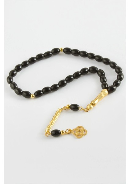 Mısır Kesim Cam Taş Tesbih 7 mm