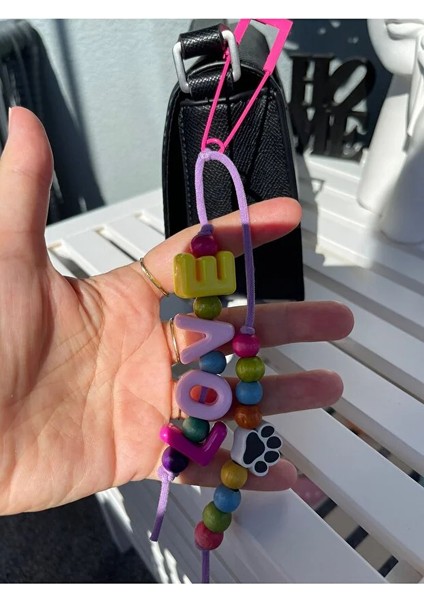 Love Yazılı Charm - Anahatarlık - Çanta Aksesuarı fiyatları