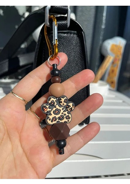 Leopar Patili Anahtarlık/çanta Aksesuarı fiyatları