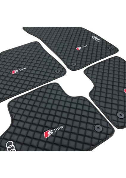 Oto Halı Paspas Seti Audi Q3 Serisi Modelleri Uyumlu Sline Kadife Halı Kaymaz & Şık Tasarım fiyatları