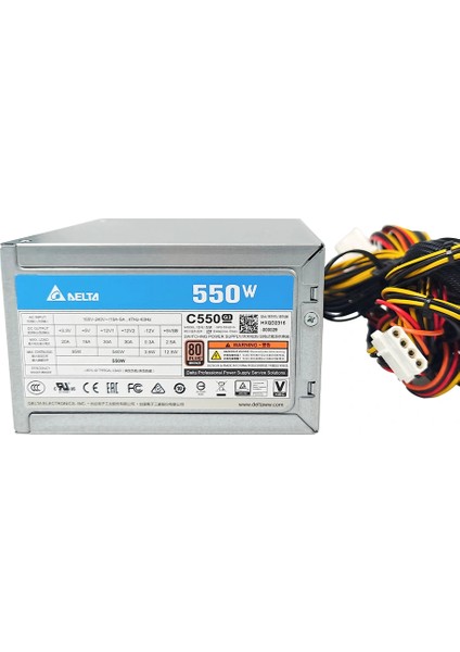 Delta GPS-550LB 550W Gerçek Güç 80+ Bronz Sertifikalı Güvenilir PSU indirimleri