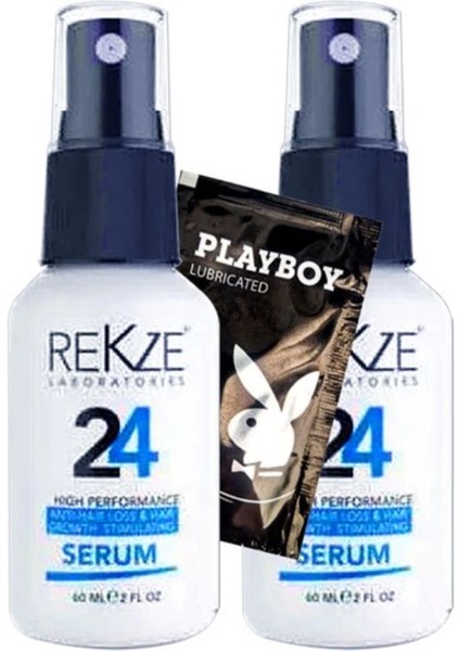 Süper Rekze 24 Saç Bakım Spreyi 60 ml x 2 Adet + Jel